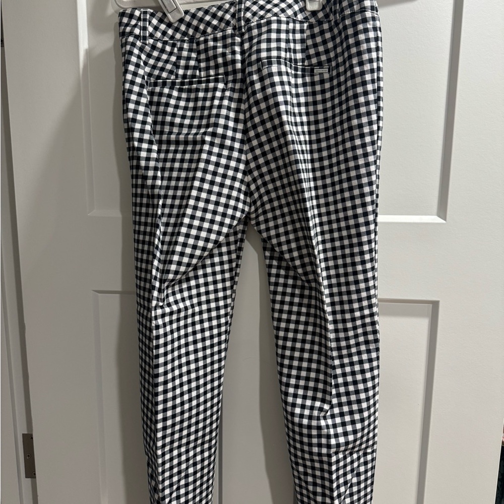 White/Black - Black and White Checkered Pants. Crisp and only worn once.